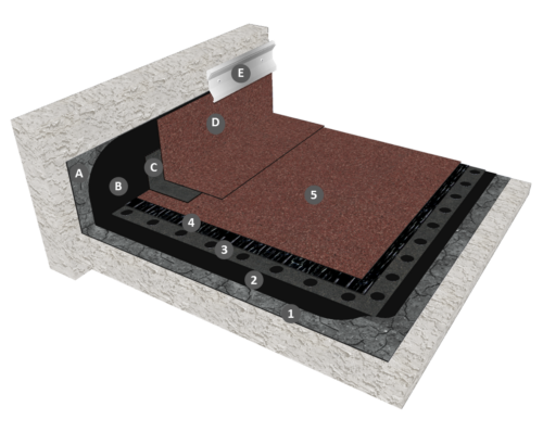 Bicouche thermosoudable apparent autoprotégé (réfection)